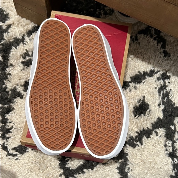 Vans women’s green and Pink Checkerboard Slip-On Sneakers - Picture 4 of 4